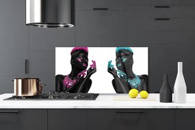 Panel Szklany Artystyczna Wizja Postaci