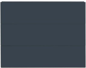 Regał sklepowy obustronny, pełne ścianki, 1900 x 1000 x 900 mm, dodatkowy, antracyt