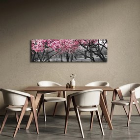 Obraz drzew magnolii (170x50 cm)