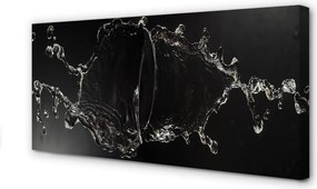 Obraz canvas na ścianę Dynamiczny Chlust Wody