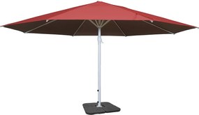 Parasol Carpi II,  czerwony ze stojakiem
