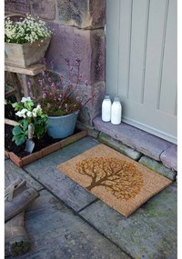Wycieraczka z włókna kokosowego 40x60 cm Autumnal Tree of Life – Artsy Doormats