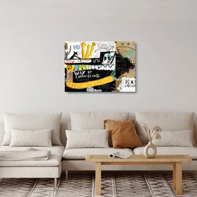 Obraz na szkle - Graffiti (70x50 cm)