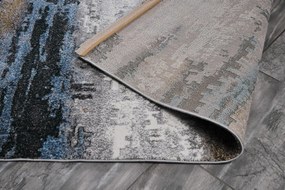 Dywan Diamond New 3D Ombre turkusowo beżowy 80 cm x 140 cm