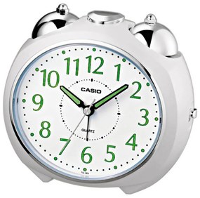 Casio - Alarm clock 1xLR14 biały/chrom