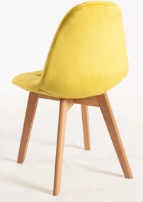 Zestaw 4 Krzese Kelen Aksamitne