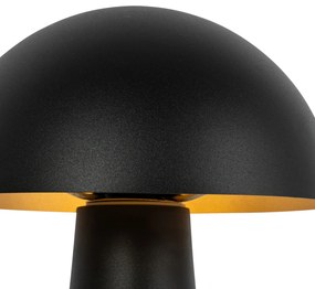 Zewnetrzna Zewnętrzna lampa podłogowa czarna 65 cm - Grzyb Nowoczesny Oswietlenie zewnetrzne