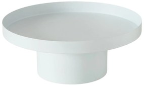 Metalowa taca na stópce SAMONA, Ø 25 cm