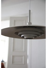 Beżowa lampa wisząca z metalowym kloszem ø 57 cm Piny – Markslöjd