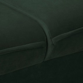 Ciemnozielona aksamitna sofa 138 cm Juli – Ropez