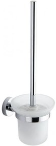 Mexen Tiber szczotka toaletowa, chrom - 7050550-00