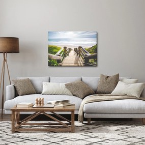 Obraz - Wejście na plażę (70x50 cm)