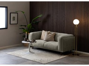 Biały okrągły stolik z ceramicznym blatem ø 60 cm Malta – Actona