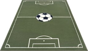 Dywan dziecięcy Adventures – Boisko zielone 120 cm x 170 cm