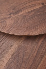 Zestaw 2 ław, 79/47 59/37 orzechowy / czarny JAVA