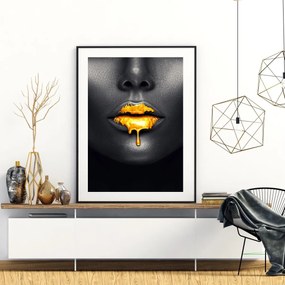 Plakat - Kobiece usta (A4)