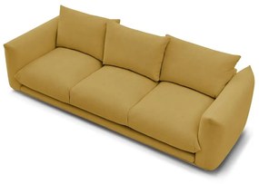 Żółta sofa 265 cm Ernest – Bobochic Paris