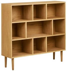 Regał w dekorze dębu w naturalnym kolorze 30x104,5x112 cm Oshawa – House Nordic