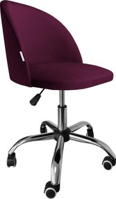 Fotel obrotowy COLIN krzesło biurowe fotel ergonomiczny do biurka : Kolor Stelaża - Chrom, Kolor tkaniny - VELVET - MG02, Typ siedziska - Siedzisko obrotowe 360°, Typ tkaniny - Velvet