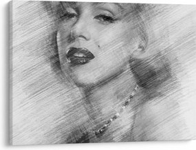 Obraz - Portret Marilyn Monroe (70x50 cm)