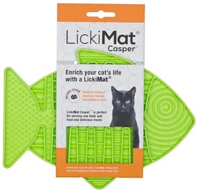 Mata do lizania dla kotów Casper Green – LickiMat
