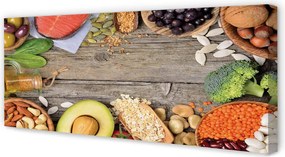 Obraz drukowany na płótnie Zdrowa Kompozycja Warzywna