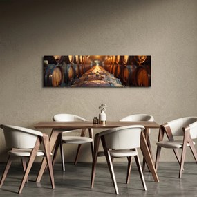Obraz - Piwniczka na wino (170x50 cm)