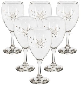 Orion Komplet kieliszków do wina Płatek śniegu 0,35 l, 6 szt.