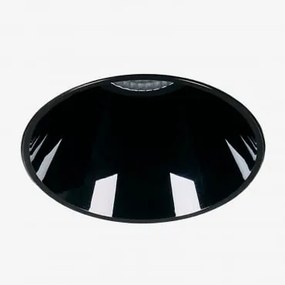 Downlight Led Wpuszczany Bezramkowy Trimless Okrągły Ø5,3 Cm Do Użytku Zewnętrznego, Aluminiowy Luisiana Biała Ciepła 2700 K & Czarna & 6 W & 23º -