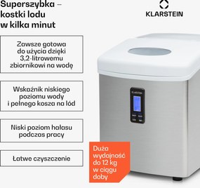 Klarstein Mr.Frost Kostkarka do lodu