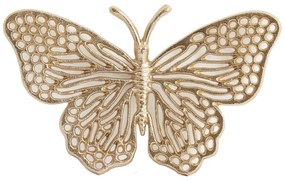 Metalowa dekoracja ścienna 26x16 cm Butterfly – Light &amp; Living