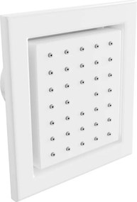 Mexen Cube dysza boczna podtynkowa, biała - 79365-20