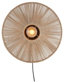 Naturalny kinkiet ø 43 cm Lyra – Light &amp; Living