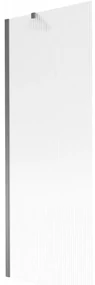 Mexen Next parawan nawannowy 1-skrzydłowy 70 x 150 cm, prążki, gun metal - 895-070-000-00-09-95