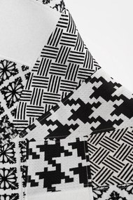 Zestaw 4 Krzese Synk Patchwork