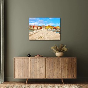 Obraz - Stare istryjskie miasto Poreč, Chorwacja (70x50 cm)