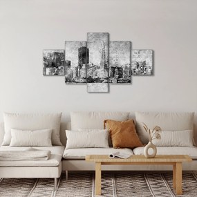 Obraz - Miasto sztuki kawowej (125x70 cm)