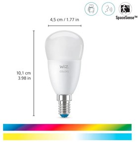 Inteligentna żarówka LED z gwintem E27, 5 W – WiZ