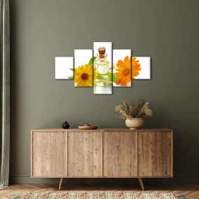 Obraz kwiatowego oleju (125x70 cm)