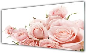 Szkło do Kuchni na Ścianę Królewski Bukiet Róż