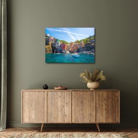 Obraz - Nad Morzem Śródziemnym (70x50 cm)