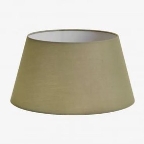 Abażur Z Tkaniny Monaco Salvia Zieleń & Ø40 Cm - Sklum