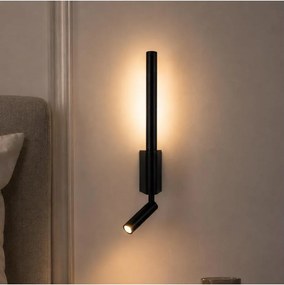 BRILAGI - Kinkiet punktowy LED VIXON LED/3W/230V + LED/5W czarny CRI 90