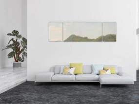 Obraz - Simon Denis,  View Near Naples, reprodukcje (170x50 cm)