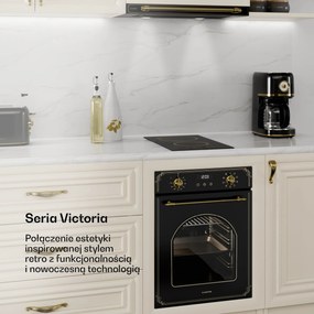 Klarstein Victoria 30cm Płyta szklano-ceramiczna 2 Strefy gotowania Czarny