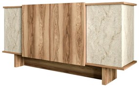 Szafka Diana Travertine and Walnut