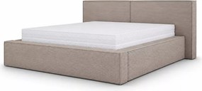 Łóżko tapicerowane Doha - nowoczesne łóżko do sypialni 140x200, 160x200 i 180x200 z systemem regulacji wysokości stelaża