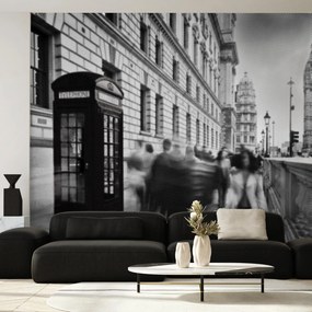 Fototapeta - Półtonowe miasto (196x136 cm)