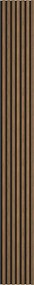 Mexen Lam-F lamele ścienne akustyczne 275 x 31,5 cm, filc 6 mm, Dąb Mocca - S105-275317-2812-074
