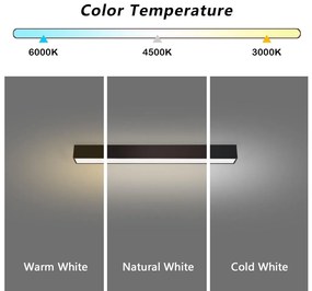 Immax NEO 07254L - LED 20W/230V LUNGO Wi-Fi Tuya ściemnialna czarna + DO